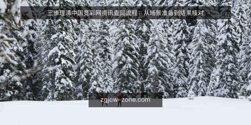 三步理清中国竞彩网资讯查阅流程:从场景准备到结果核对 — 场景设定:一位竞彩爱好者的日常查阅需求 配图